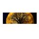 Dekoratívny svietiaci obraz MOON, 30 x 90 cm
