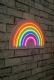 Dekoratívne LED osvetlenie, DUHA, 50 x 26 x 2 cm