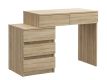 Písací stôl so zásuvkami do detskej izby, farba dub sonoma