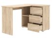 Rohový počítačový stôl, farba dub Sonoma