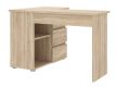 Rohový počítačový stôl, farba dub Sonoma