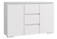 Komoda 120 cm, biela