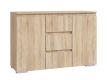 Komoda 120 cm, farba dub sonoma