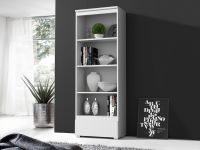 Otvorená polica FlexiLine, biela