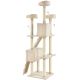 Škrabadlo pre mačky 170 cm s pelechmi, domčekmi a stĺpikmi