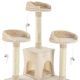 Škrabadlo pre mačky 170 cm s pelechmi, domčekmi a stĺpikmi