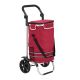 Nákupný vozík 3 v 1 – objem 56 l, červený