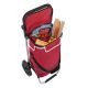 Nákupný vozík 3 v 1 – objem 56 l, červený