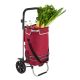 Nákupný vozík 3 v 1 – objem 56 l, červený