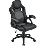 Ergonomická kancelárska stolička, čierna, polohovateľná opie