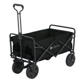 Skladací transportný vozík, čierny, 100 kg, 92x53x102 cm