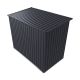 Kovový záhradný domček s posuvnými dverami 218 x 132 x 174 c