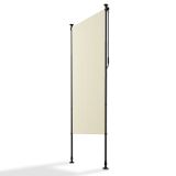 Zvislá markíza na balkón 100x228-316 cm, UV ochrana, béžová