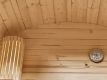 Fínska sudová sauna Ø 190 cm – vonkajšia, z masívu, 120 cm