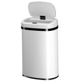 Automatický bezdotykový odpadkový kôš 50 l – biely