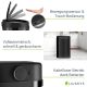 Automatický bezdotykový odpadkový kôš 50 l – čierny