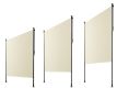 Zvislá markíza na balkón 200x228-316 cm, UV ochrana, béžová