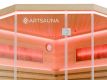 Domáca sauna pre 3 osoby 160 x 160 x 200 cm