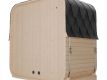 Záhradná sauna Cube pre 3 osoby s pecou 3,6 kW