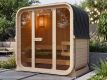 Záhradná sauna Cube pre 3 osoby s pecou 3,6 kW