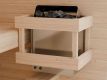 Záhradná sauna Cube pre 3 osoby s pecou 3,6 kW