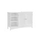 Kúpeľňová skrinka pod umývadlo 90x30x60 cm, biela