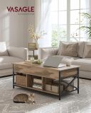 Konferenčný stolík s výškovo nastaviteľnou doskou