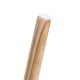 Sada minimalistických odkladacích stolíkov biela/drevo, 2