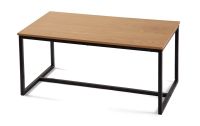Konferenčný stolík 90x47x40 cm, drevo/kov