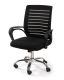 Ergonomická kancelárska stolička čierna, sieťovina