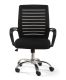 Ergonomická kancelárska stolička čierna, sieťovina