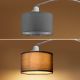 Oblúková lampa s nastaviteľnou výškou 150-175cm, šedá