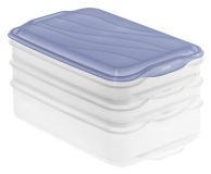 Nosič potravín RONDO 2 x 0,75 l + 1 x 1,35 l