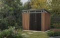PENT domček 9 x 7, hnedý, 226 x 279 x 216 cm