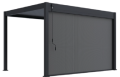 Zástena 2,65 m pre pergolu, antracit, manuálne ovládanie