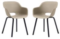 Sada kresiel NOA DUO, strieborná šalvia