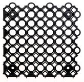 Zatrávňovacia dlažba , 50 x 50 x 4 cm, čierna