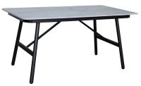 Hliníkový stôl EDINBURGH 140 x 80 cm