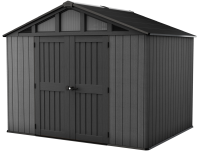 Domček STRONGHOLD 10 x 8, sivý, 304 x 243 x 251 cm