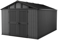 Domček STRONGHOLD 10 x 15, sivý, 304 x 453 x 251 cm