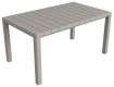 Plastový stôl DAVIDE , sivý