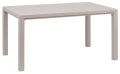 Plastový stôl DAVIDE , sivý