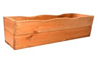 Truhlík 64 cm hnedý