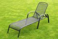 Záhradné kovové polohovateľné ležadlo ZWMC - 53