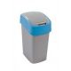 Odpadkový koš FLIPBIN 9 l - modrý CURVER