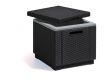 Záhradná chladnička taburet ICE CUBE - grafit