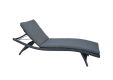 Záhradné polyratanové lehátko CHARLOTTE