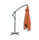 Slnečník kovový 270 cm -  terracota