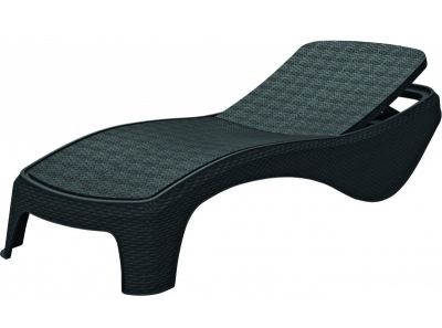 Luxusné ležadlo ATLANTIC antracit