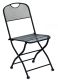 Záhradná kovová skladacia stolička ZWMC-45